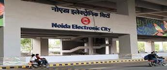 Noida Electronic City Metro Station Advertising Agency, Noida Electronic City Metro Station Branding in Noida, Co Branding Rights Metro Station Advertising in Noida Electronic City, Noida